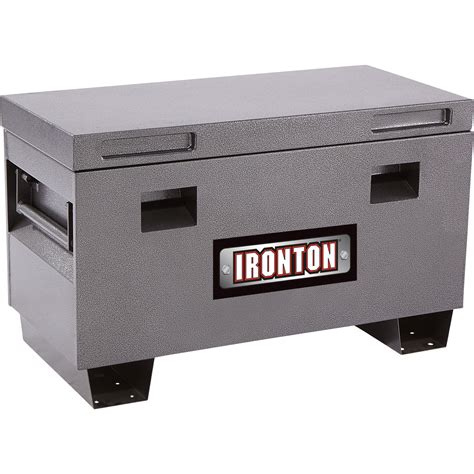 large white rolling metal job box ehibition|jobsite boxes for sale.